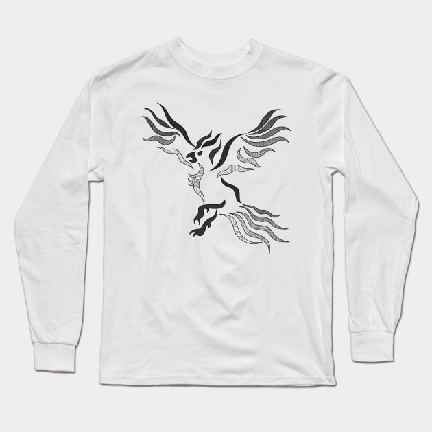 Phoenix Long Sleeve T-Shirt by Savousepate